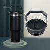 Replacement Cup Lid with Straw 30Oz Tumbler Flip Dust-Proof Drink Stopper Spill-Resistant Rubber Ring Reusable Spill Proof Splash Resistant Lids