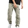 Nuovi pantaloni sportivi casual da uomo per la primavera e l'estate, pantaloni da fitness, pantaloni da corsa da uomo, pantaloni da fitness con legatura per le gambe da uomo, pantaloni sanitari casual