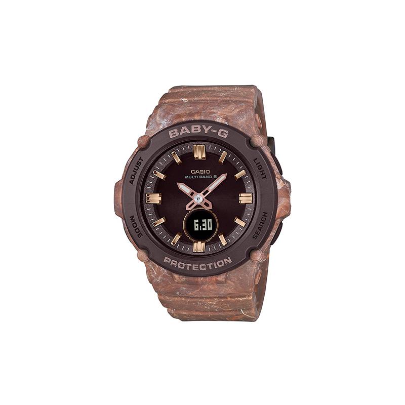 

Casio BABY-G Solar Powered Six Bureau Radio Wave Mixed Color Tree Strap Waterproof and Impact Resistant Sports Watch Quartz Movement BGA-2700CR-5AJF чёрный