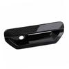 Carbon Fiber Style Rear Trunk Tailgate Door Handle Cover Trim ABS Fit for Hyundai Santa Cruz -