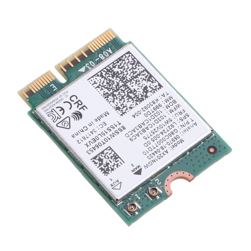 Sada WiFi Desktop Kit AX201NGW pands WiFi 2,4 GHz/5 GHz 5,0 pásmo Obsahuje RF kabel Antény a držáky s vysokým ziskem