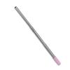 Collapsible Stainless Steel Drinking Straw Reusable Metal Straw with Cleaning Brush for Travel Work Purple