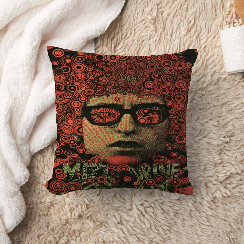 Singer B-Bob Dylan Rapper Personalized Pillow Cover Kids Bedroom Wild Party Decor Pillowcase Kid Birthday Shower Gift
