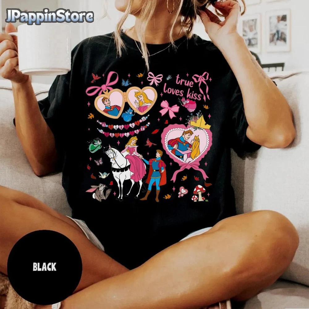 Sleeping Beauty True Loves Kiss Shirt Princess Aurora Prince Phillip S
