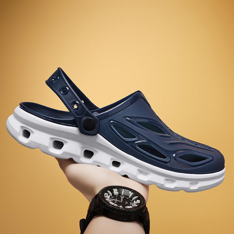 Summer Men's Garden Clogs Sandals Male Outdoor EVA Comfortable Clogs Casual Sandal Men Beach Slippers Water Shoes Pool Sandals