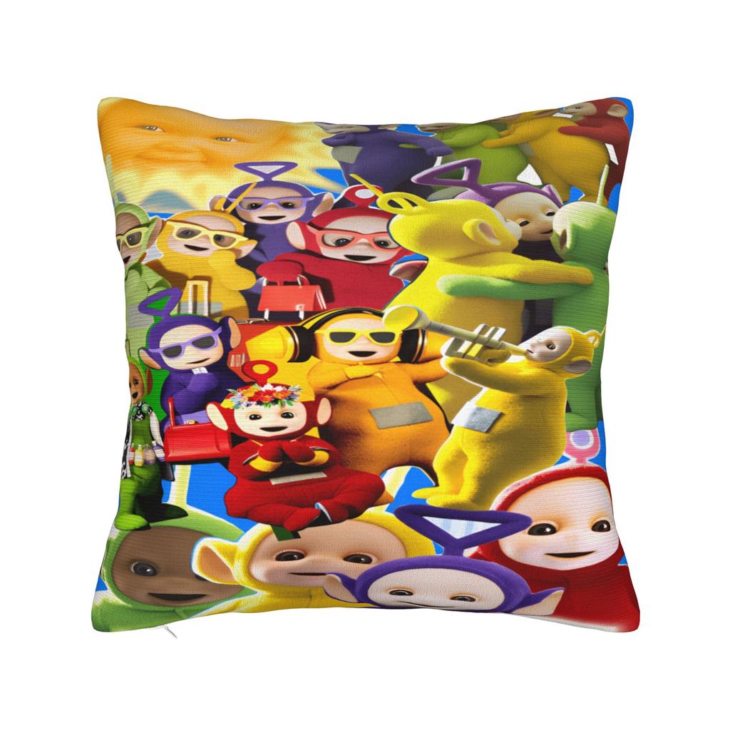 T-TeletubbiesED Pillow Case Retro Trendy Pillow Cover Comfy Pillowcases For Living Room Bed Chair