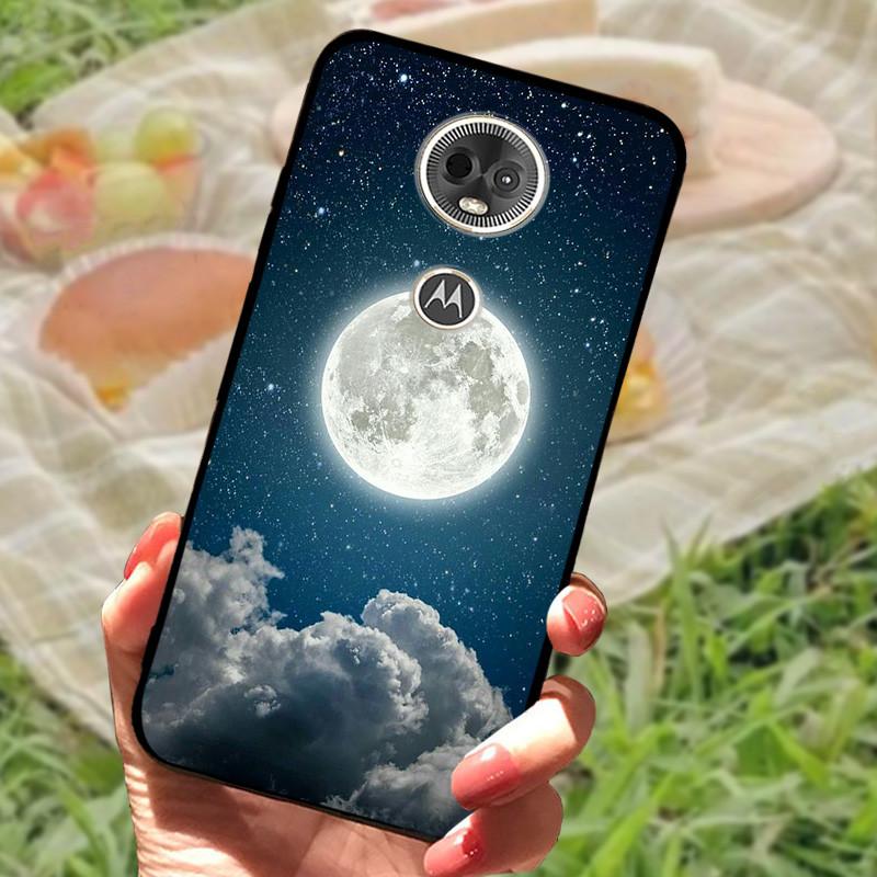 Etui Silikonowe Miękkie Odporne na Wstrząsy TPU Tylna Pokrywa dla Motorola Moto E5 / E5 Play EU / E5Plus / E5 Plus Capa E5Play E 5 Marmur