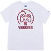 New MLB New York Yankees T Shirts Unisex White 31TSN7131-50W