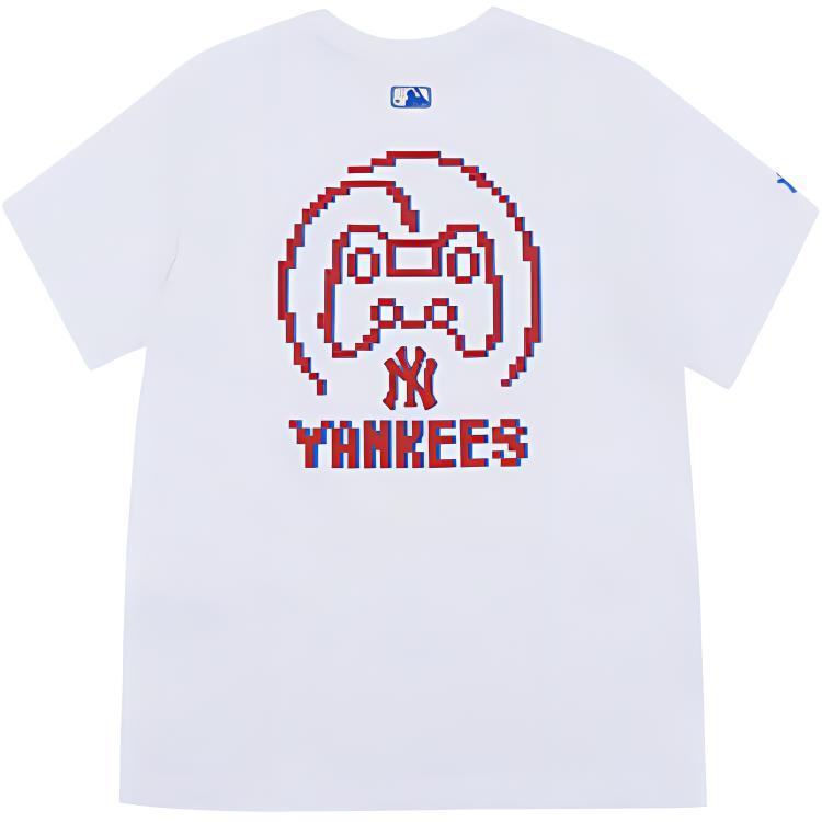 New MLB New York Yankees T Shirts Unisex White 31TSN7131-50W