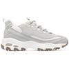 Skechers DLites Trendy Všestranné Ležérní Tlumící Nízké Táta Boty Dámská Teniska Šedá 896268-GRY