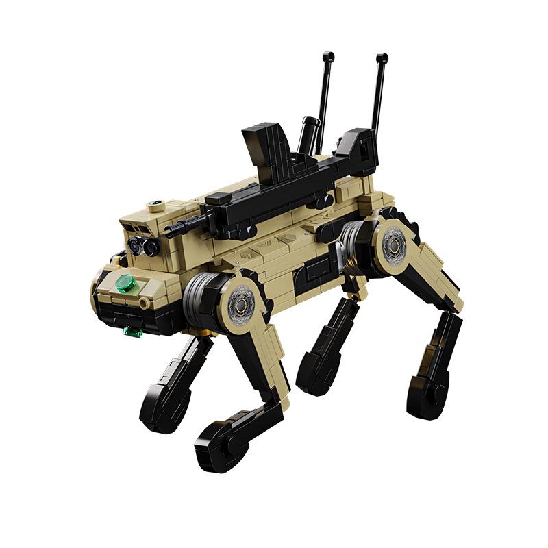 Le Yi Mechanical Wolf Military Building Block Model - Educational Toy for Kids