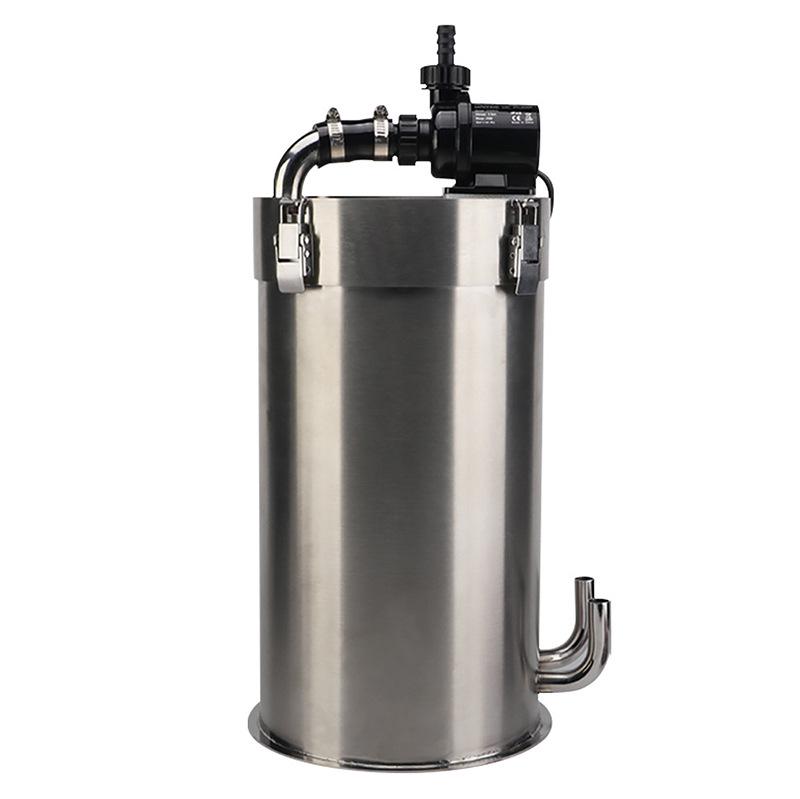 Large Capacity Silent Aquarium Filter with 304 Stainless Steel External Barrel