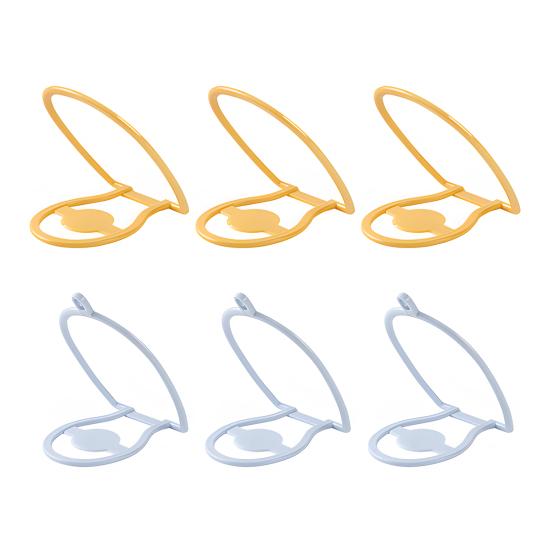 6Pcs Hat Storage Racks Scarf Bag Organizer Strong Load-bearing Easy To Install Space-Saving Baseball Cap Hanger