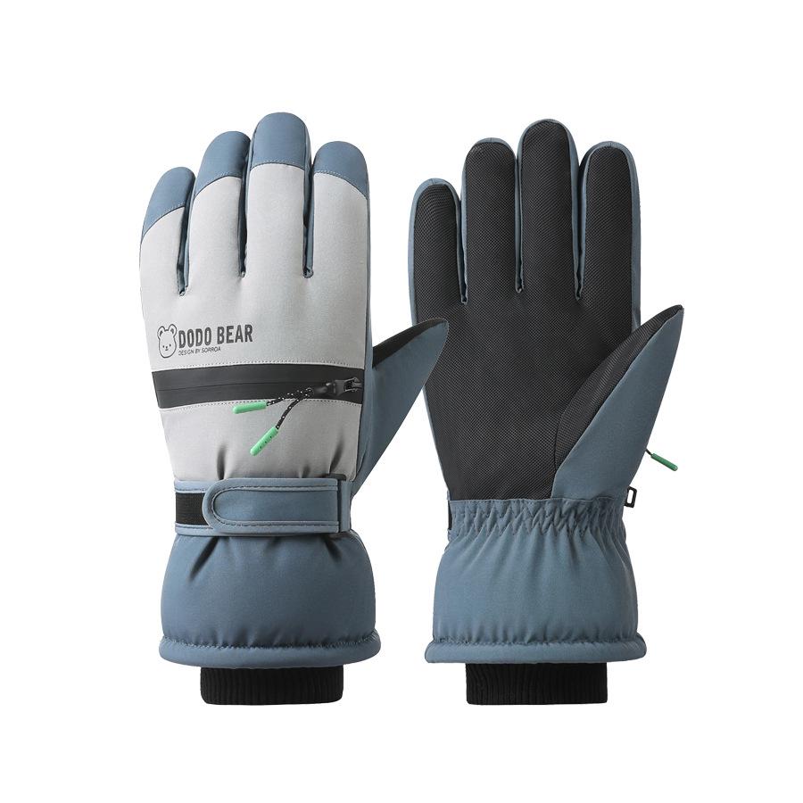 Men s Winter Cycling & Ski Gloves - Windproof, Fleece Lined, Touchscreen Compatible