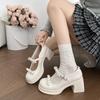 Fashion White Sneakers Summer Shoes Ladies Women's Heels Oxfords Bow-Knot Female Footwear 2025 On Heels New Leather Butterfly Dress Butt