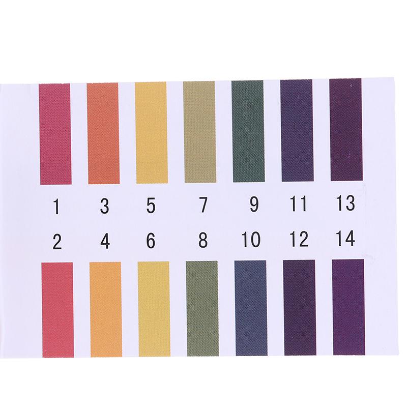 80 Strip 1-14st Test Strips Litmus Test Paper Full Range Acidic Alkaline Indicator Or PH Value 5.5-9.0 Hot Sale