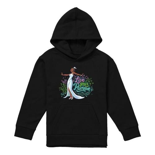 The Princess and the Frog Childrens/Kids Live Your Passion Tiana Heather Hoodie