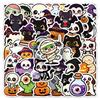 Original Super Cute Halloween Sticker Halloween New Hand-painted Holiday Waterproof Decorative Sticker