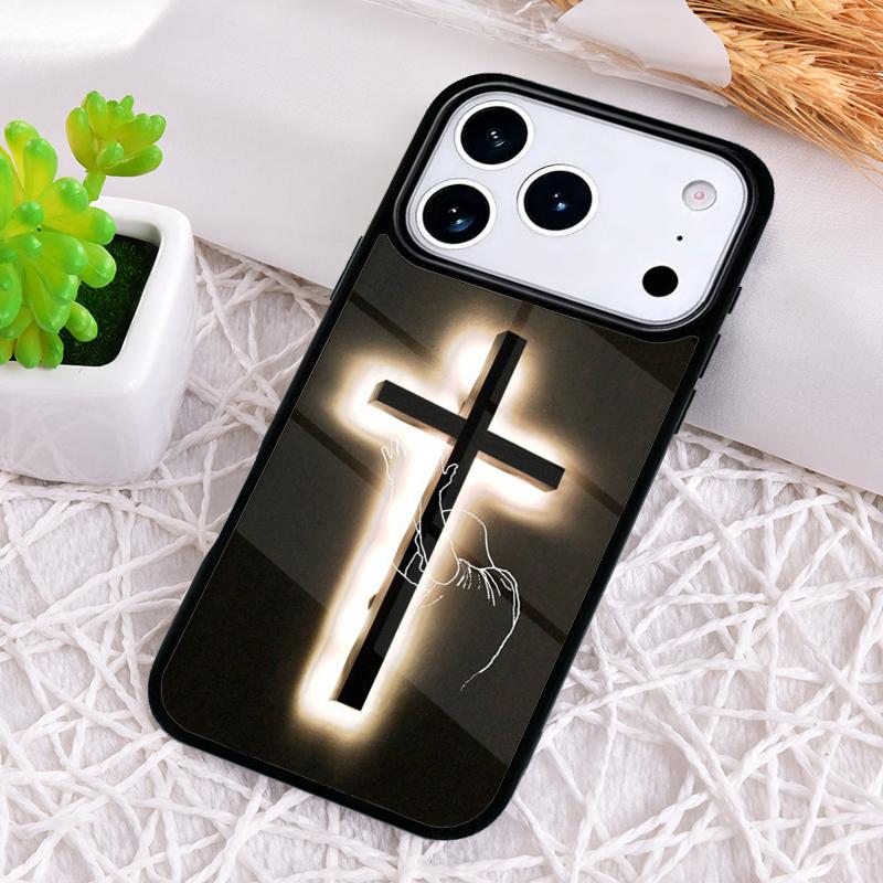 Jesus Bible Christian Religious Phone Case for iPhone 17 Air 16 15 11 12 14 13 Pro Max Shockproof Cover