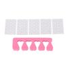 2 Set Cuticle Pusher Set Dead Skin Removal Versatile Cuticle Pusher Nail Polisher Finger Divider for Home Nail Salon