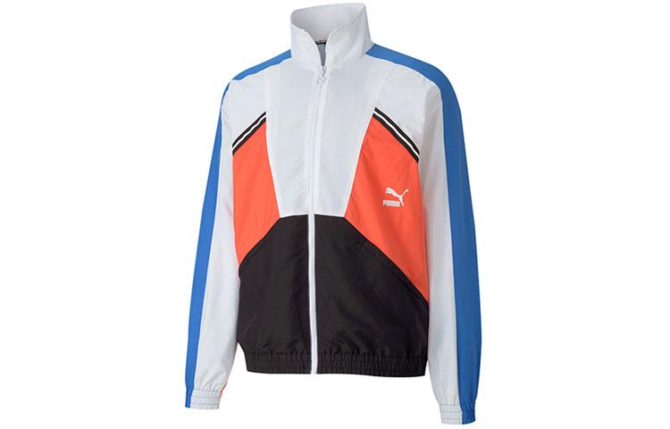 PUMA Jackets Men s Blue Stand Collar Moderate Other 597368-41 M
