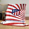 Atlético Madrid Striped Blanket print blanket soft and cozy perfect for the living room bed sofa or a nap,gift