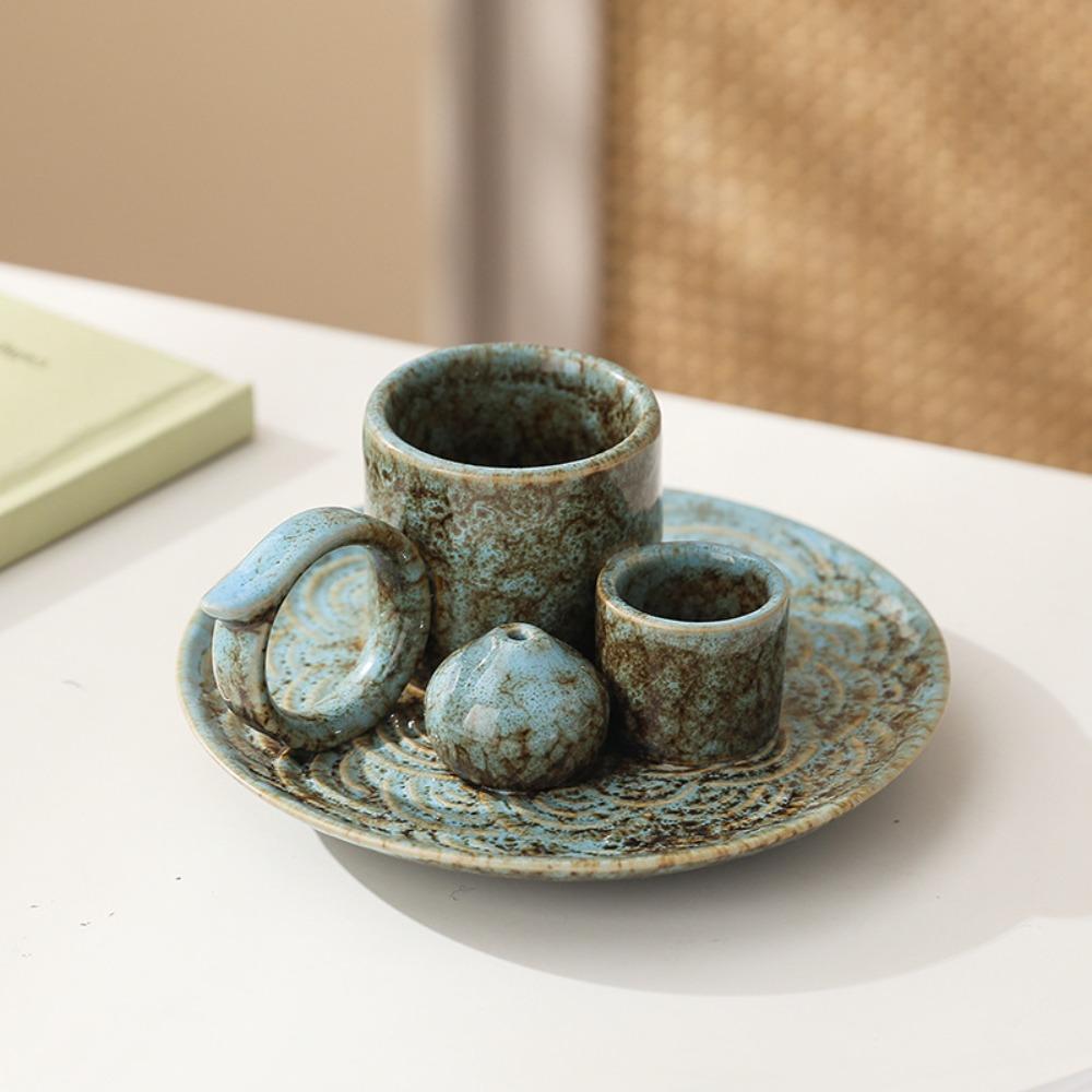 Nowa Podstawka na Kadzidło Szałwiowe Świecznik Peru Palo Santo Kreatywny Luksusowy Stojak na Świece Dekor