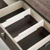 5Pcs Adjustable Expandable Plastic Drawer Divider Set No Drill For Deep Shallow Drawers Underwear Kitchen Storage