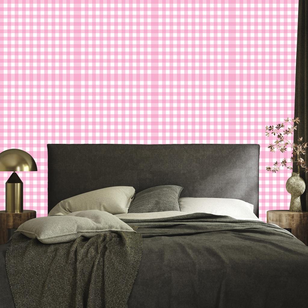 Wallpaper Fabric pattern background powder pink, center powder pink 50x1000