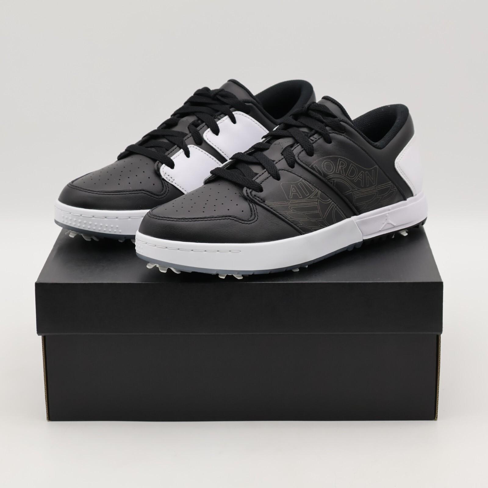 FZ4153-003 Nike Air Jordan Nu Retro 1 Low Golf Black White (Men s) 8.5