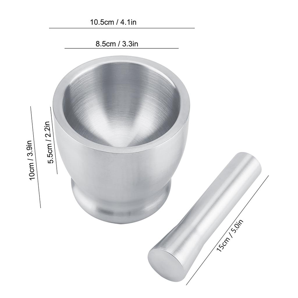 Młynek do czosnku Narzędzie kuchenne Zestaw moździerz i tłuczek Moździerz i tłuczek ze stali nierdzewnej Młynek do fasoli Czosnek Przyprawy Artykuły spożywcze Narzędzie kuchenne