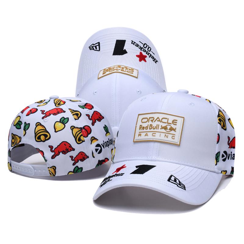 Cappellino da Baseball 2026 Red Bull Racing F1 Team Max Verstappen #1 Ricamato Regolabile