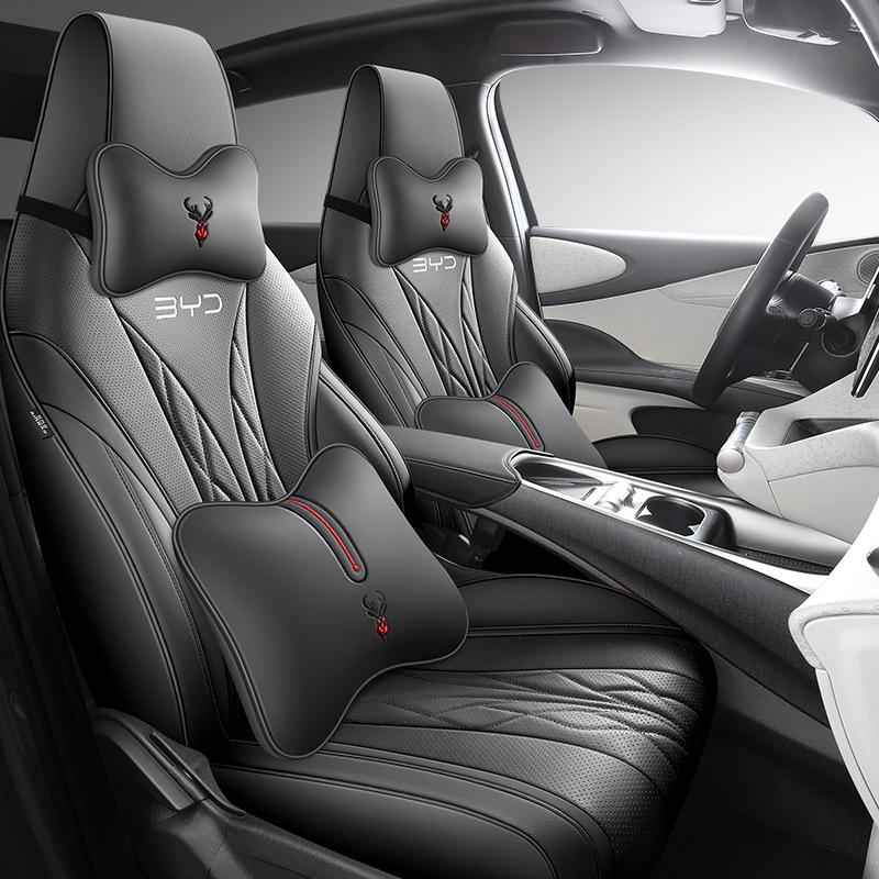 BYD Dolphin All-Season Leather Seat Covers - Full Surround Universal Fit