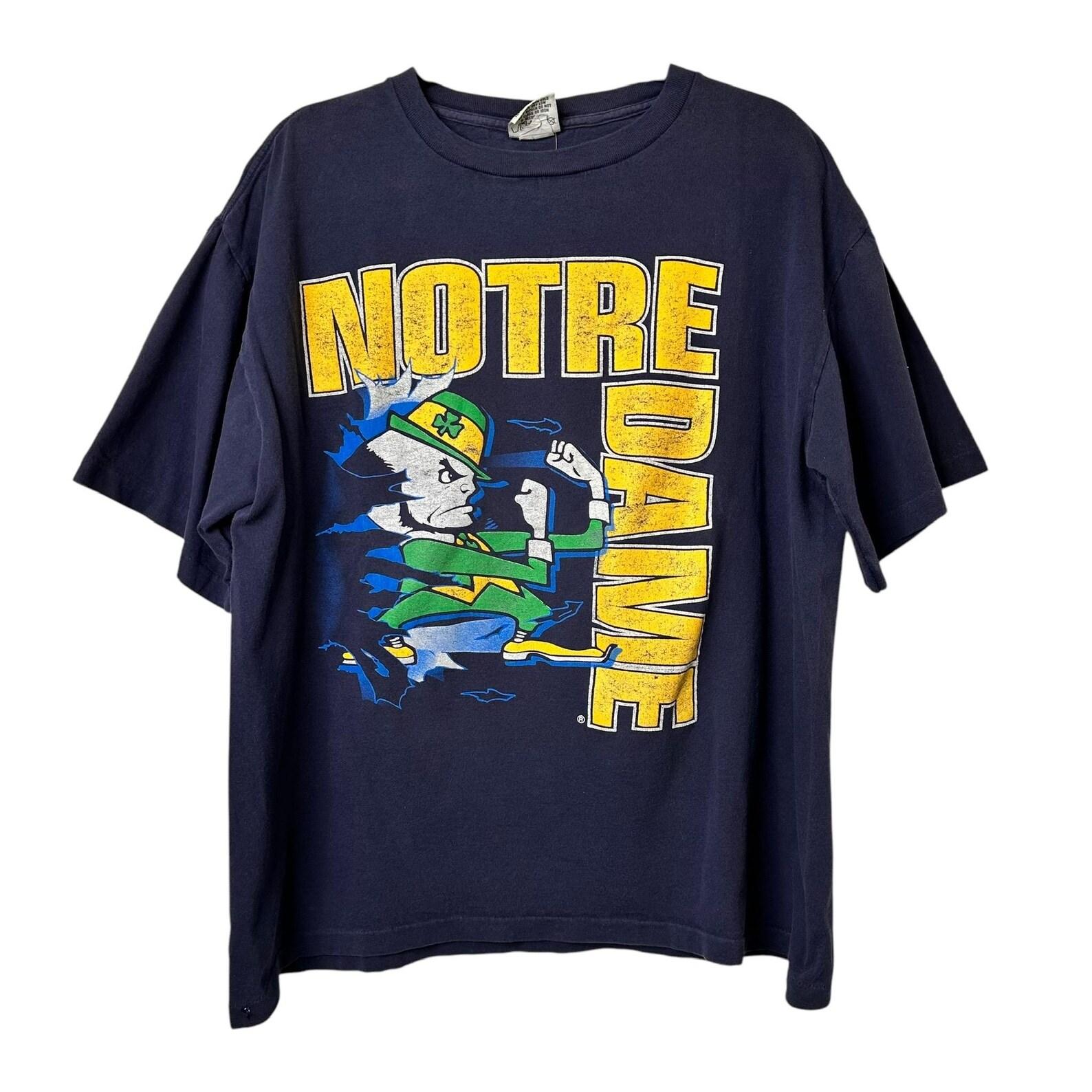 90 s Notre Dame Fighting Irish T shirt Sz XL (A1263) 3XL