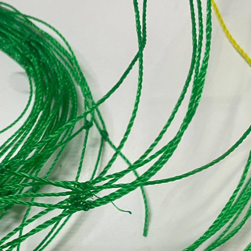Green Plant Climbing Net: Reinforced Edge Nylon Vine Support for Melons, Grapes, Morning Glory, and Beans