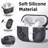 2026 Earphone Case for AirPods Pro 3/4 Retro Handheld Game Console Design Soft Silicone Protector Case Cover For Apple Airpods 4