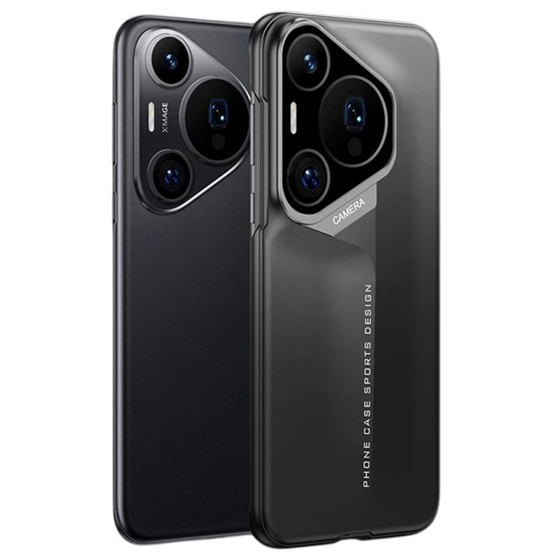 

GKK Чехол для Huawei Pura 70 Pro/Pura 70 Амортизирующий ПК Ультратонкий Защитник Задней Панели Телефона Black