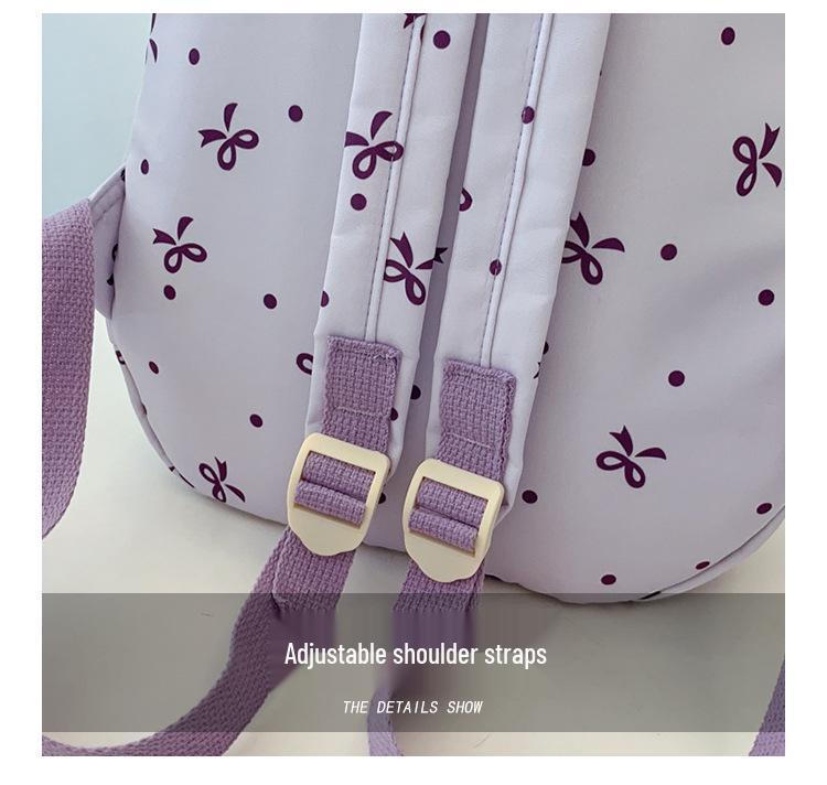 New Versatile 3-Piece Backpack Set for College Students – Large Capacity, Fashionable, Casual Travel Shoulder Bag