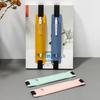 Portable PU Leather Pen Holder with Elastic Band for Single Fountain or Ballpoint Pen