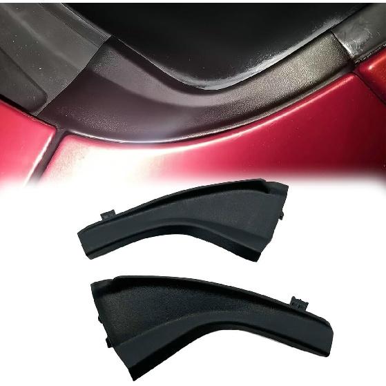 1 para osłony wycieraczki przedniej szyby do Toyota RAV4 2006 2007 2008 2009 2010 2011 2012 Przedni błotnik osłona maski uszczelka boczna listwa przedłużająca