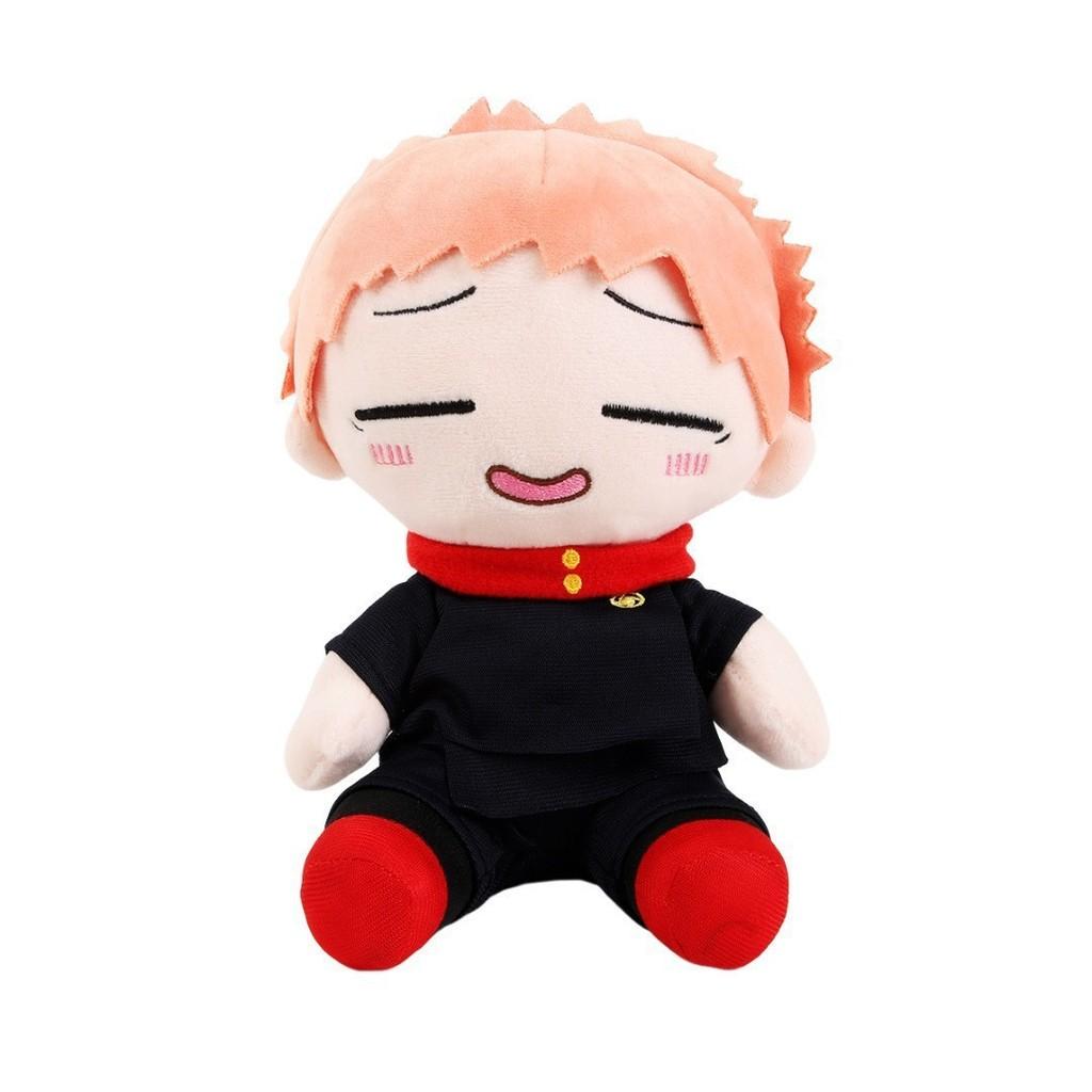Jujutsu Kaisen Plüschtier-Set Aus Weichem Kurzem Plüschmaterial Für Anime-Sammler