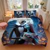 3Pcs Nightmare Before Christmas Romance Bedding Sets For All Sizes New 3D Printed Bed Cover Comforter Duvet Cover Pillowcase Bedroom Decoration