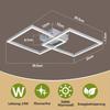 LED Ceiling Light - NETTLIFE - 24W - 3000K Warm White - Adjustable - Metal/Acrylic