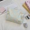Small Fresh Ins Style Large Capacity Makeup Bag for Women Girl Travel Toiletry Organizer Pouch for Cosmetics and Skincare Case