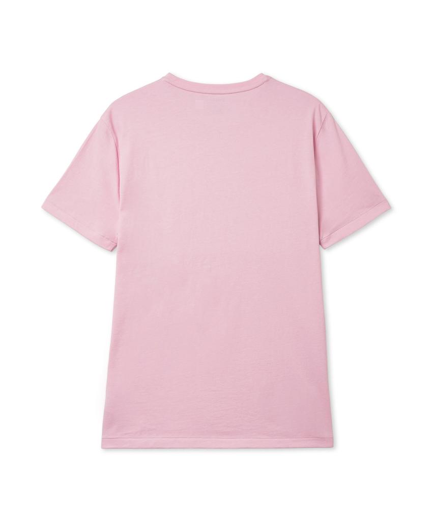 POLO RALPH LAUREN Custom Slim Ronde Hals T-shirt - Roze