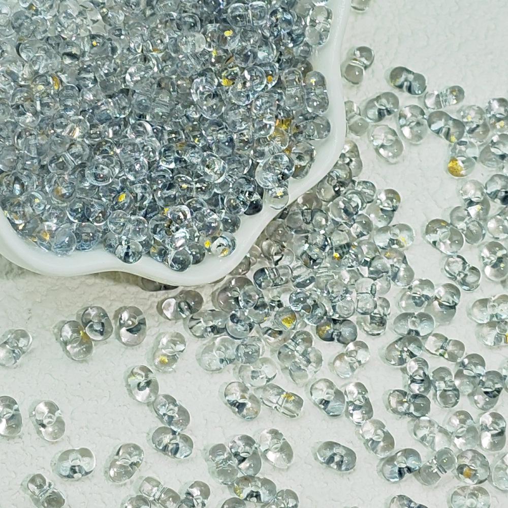 3x6mm Peanut Glass Rice Beads for DIY Jewelry Making: Loose Beads for Bracelets and Necklaces.