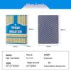 Carte da Gioco da Poker in PVC Impermeabile con Stampa Grande Texas - Durevoli e Resistenti allo Sbiadimento