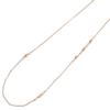 agete [Beautiful Condition] K10 Mirror Ball Long Necklace Yellow GoldUsed