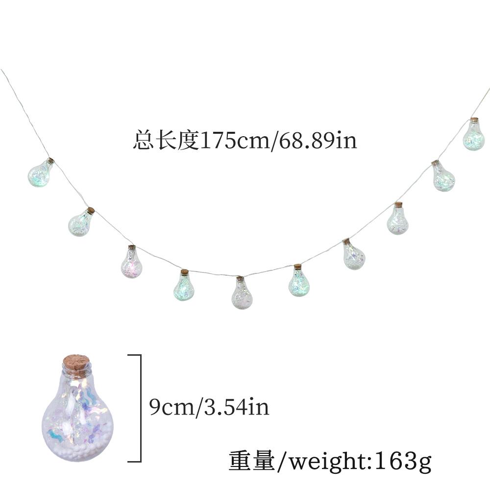 

180cm Sparkling Transparent Ball Wine Bottle for Christmas Decoration Home Decor Xmas Tree Ornaments Navidad New Year 2025 Gifts 180cm