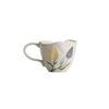 Jingdezhen hand-painted tulip mug for girls, modern style simple coffee cup, Korean-style drinking cup